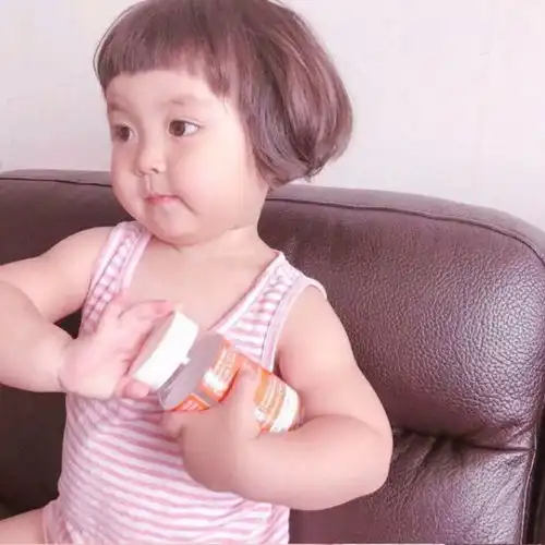 萌娃头像女,江喻绾很火的表情
