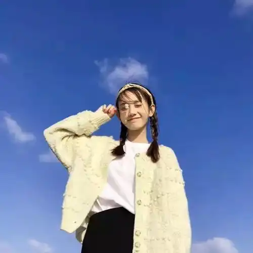 女生头像萍水相逢,缘尽则散
