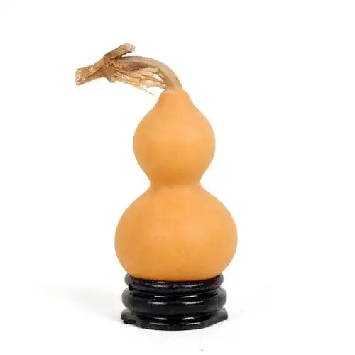 精品天然小葫芦手捻小葫芦龙头草里金文玩葫芦手把件辟邪风水挂件
