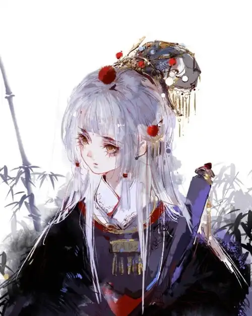 二次元古风女头适合qq古风短句签名
