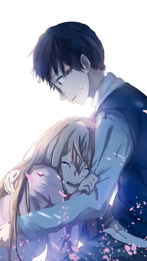 二次元樱花动漫壁纸,头像樱花盛开的时节,让你想起了谁吗
