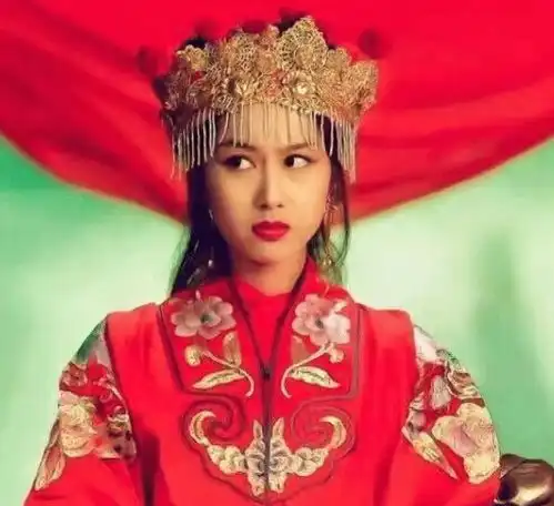 关晓彤穿婚纱被侯明昊扑倒,鹿晗看了要脸红,我却在意她的细胳膊
