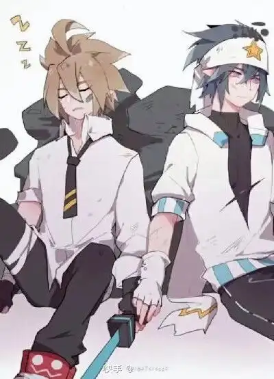 凹凸世界雷安cp图
