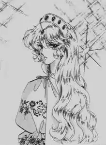 日本少女动漫插画黑白手绘花堆糖,美好生活研究所
