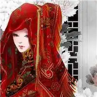 二次元头像古风高冷长发微信头像图片大全
