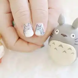 美娜美甲你见过最可爱的美甲没有之一
