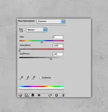 ps合成正在融化的创意恐怖头像照片
