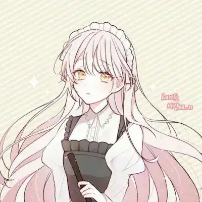 可爱唯美动漫女生头像长发漂亮的二次元女孩图片
