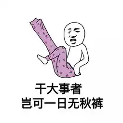 关于穿秋裤的表情包大全高清史上最全穿秋裤表情包搞笑好玩
