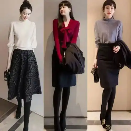 精致是女人的尊严,冬季优雅气质穿搭示范,简直太好看了
