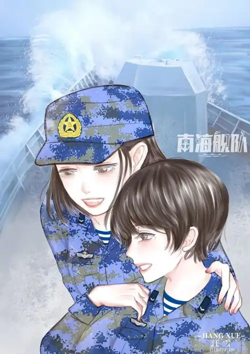 太飒了首批上舰女兵对比照大公开,也就看了十几遍吧
