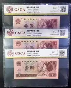 第四套人民币封装评级币大全套
