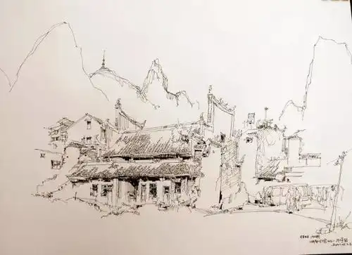 风景速写要点总结,带你走上大神之路
