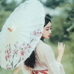 唯美有意境油纸伞古风头像2018精选再美的网名也不及你的名字
