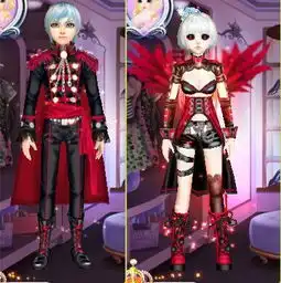 qq炫舞和男装斗篷将军的情侣装是什么
