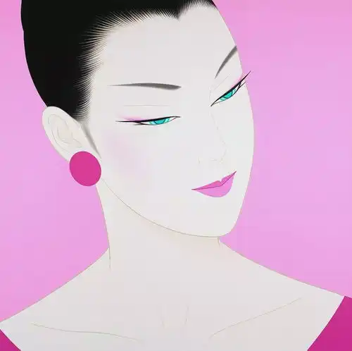 他笔下的东方女子风情万种,美得让人无可挑剔

