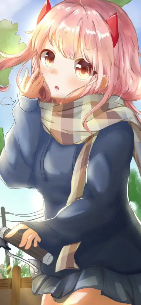 好看的二次元动漫女壁纸,喜欢你,像风走了八千里
