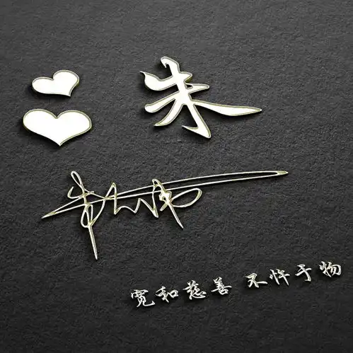 2022你该换个微信头像了,33张3d经典大气连笔签名头像,有你的吗
