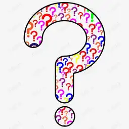 彩色问号素材图片免费下载高清psd千库网图片编号8740807
