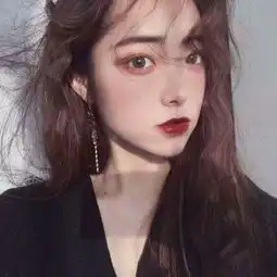 超酷女生头像2019黑暗帅气个性女图
