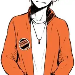 求类似这样的动漫半身头像,要正面,男的
