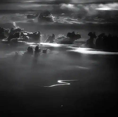 大师之作胶片机拍出的极简黑白摄影大片
