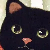 呆萌猫咪图片卡通头像大全
