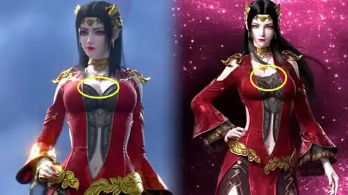 斗破美杜莎女王被加布料,建模微调,陨落心炎剧情还原无望
