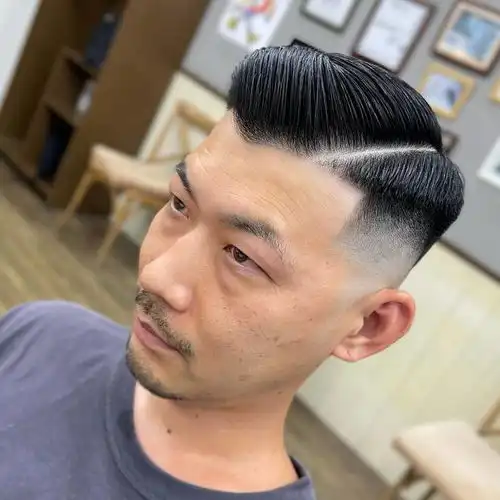 中年男士发型别乱剪,试试28分油头,绅士有型特别派
