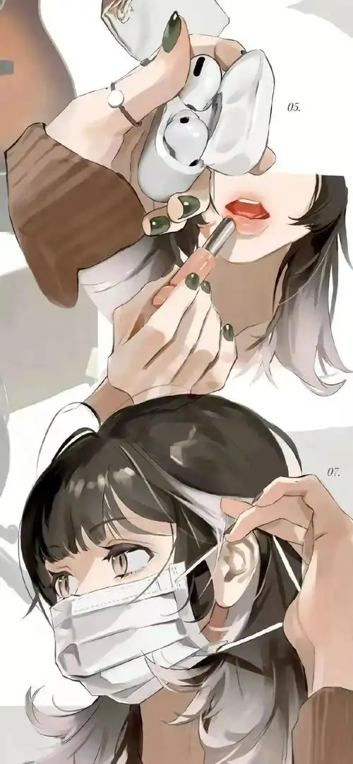 高质量动漫女生壁纸高清手机壁纸
