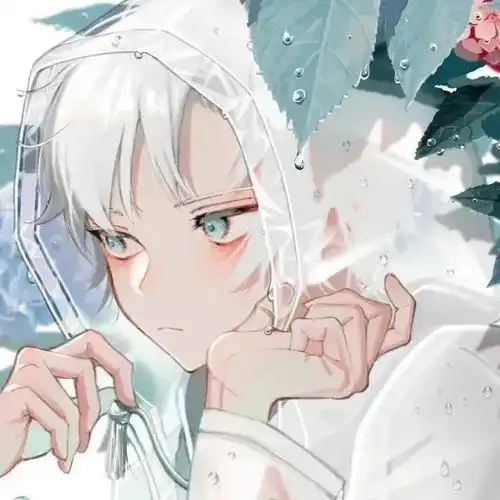 伤感动漫男生头像单曲循环的歌词里都是遗憾
