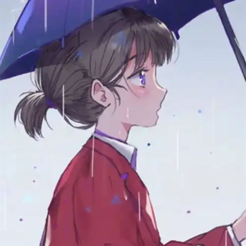 动漫头像一路小跑保持清醒永远善良而识趣
