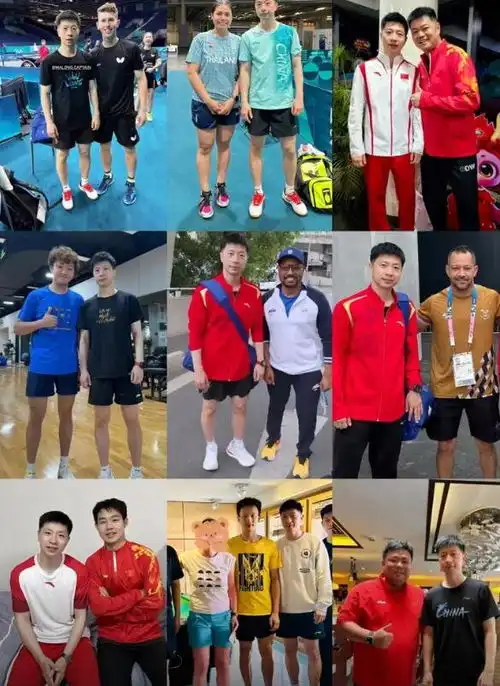 马龙成奥运会5a级打卡点外国运动员纷纷跟龙队合影
