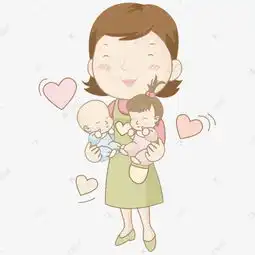 妈妈抱着两个可爱的宝宝素材图片免费下载高清png千库网图片编号8366852
