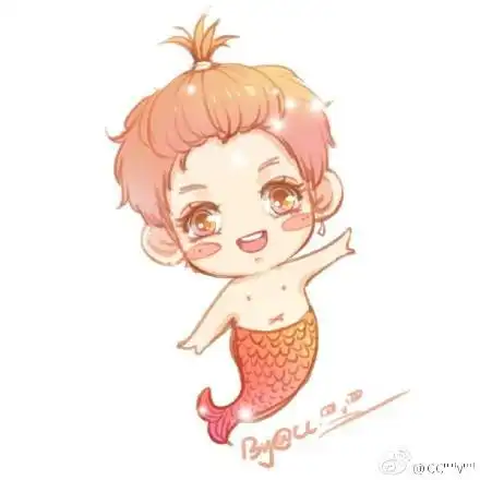 谁有类似这样的鹿晗q版照片
