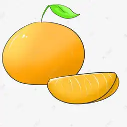 水果橘子卡通插画素材图片免费下载千库网

