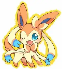 求两张口袋妖怪伊布的图片
