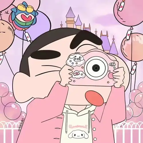 2023最新超萌蜡笔小新情侣头像
