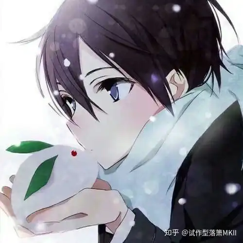 有没有抱兔子的动漫男头
