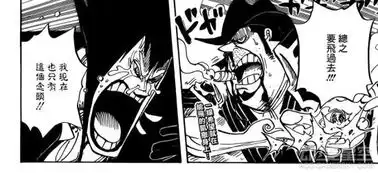 海贼王漫画871话图解双雄对决谁才是真正的海贼王
