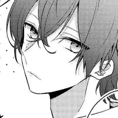 一组小众风格动漫男生头像
