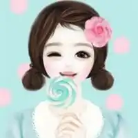 漂亮可爱韩国女生插画头像图片微信头像图片大全
