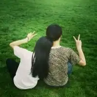 谁有情侣背影头像

