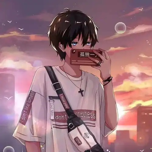 情侣头像一对两张我在等等乌鸦讲情话等铁树开花
