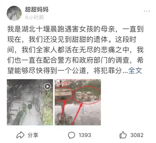 晨跑遇害母亲讲述案件细节,嫌犯伪造现场,希望众人给女儿求公道
