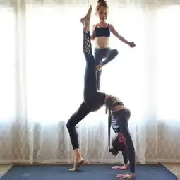 亲子瑜伽美赞了新浪图片
