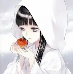 求一张动漫图的出处,一个白色斗篷的小女孩手上捧着一个红色果实
