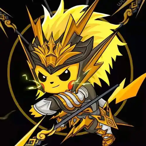 抖音头像皮卡丘版王者头像
