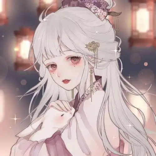 你喜欢的动漫女生头像缘分注定在一起,你就别跑啦
