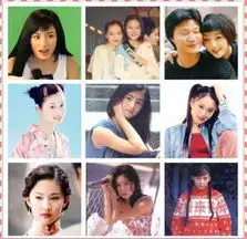 杨幂张柏芝女星珍贵的出道旧照没整容没隆胸
